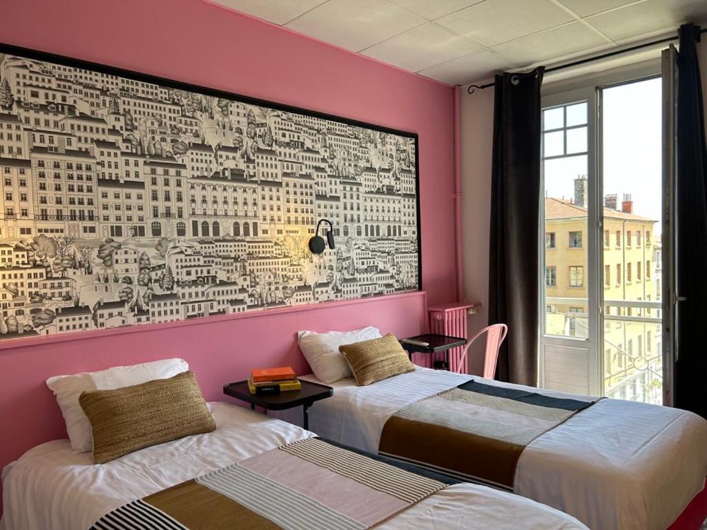 Hotel De La Croix-Rousse 리옹 외부 사진