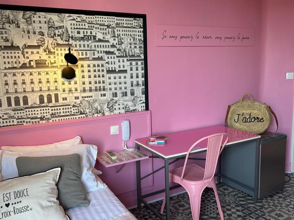 Hotel De La Croix-Rousse 리옹 외부 사진